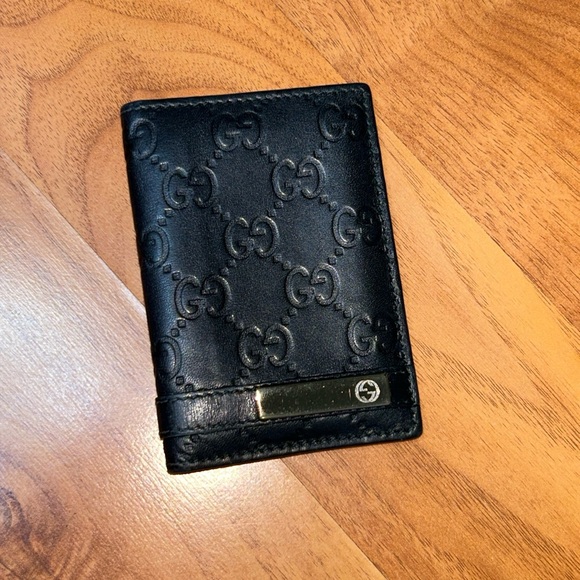 Authentic Gucci 251856 Guccissima GG BiFold Pass Case Card Case with Box - Picture 2 of 15